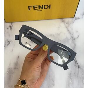 Fendi Matte Gray Women's Eyewear